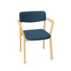 Kusch + Co Embla Frame Chair 4LA Uph 4-Leg With Armrests Upholstered Frame Chair