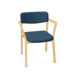 Kusch + Co Embla Frame Chair 4LA Uph 4-Leg With Armrests Upholstered Frame Chair