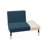 Nowy Styl Tepee S1 TS Modular Sofa Left Upholstered 4-Leg Sofa