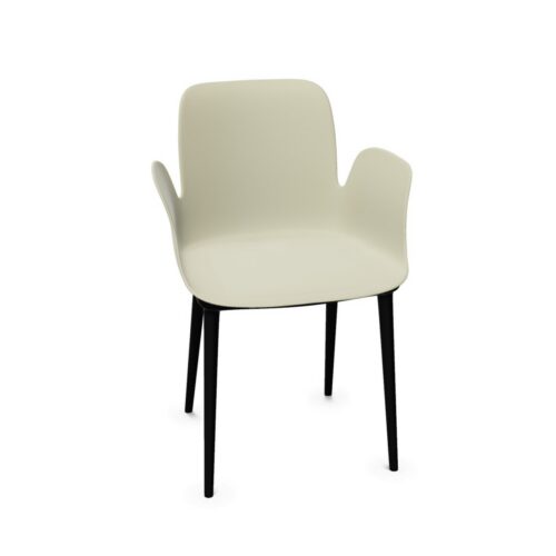 Frezza Fior Di Loto Plastic 4-Leg Unibody Chair