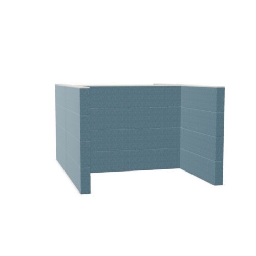 Nowy Styl Sand Wall H-Shape Freestanding H-Shaped Acoustic Room Divider