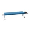 Kusch + Co V-Travel Bench-3 Soft Modular End Module Soft Seat Upholstered Beam
