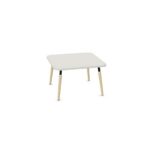 Nowy Styl Tauko Table I-Leg Lwm Base Low 4-Leg Square Top Coffee Table