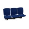 Kusch + Co V-Care Beam Seating 3U MW Uph 3-Seater Upholstered Wall-Mounted