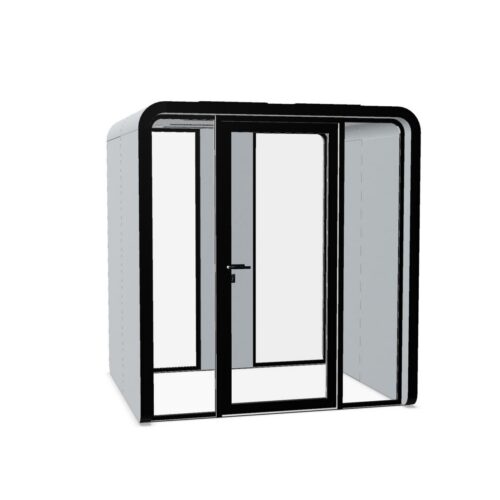 Deblick Sit Round X Freestanding Glass Office Pod