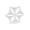 Abstracta Airflake XL Ceiling Baffle Open Core Acoustic Panel