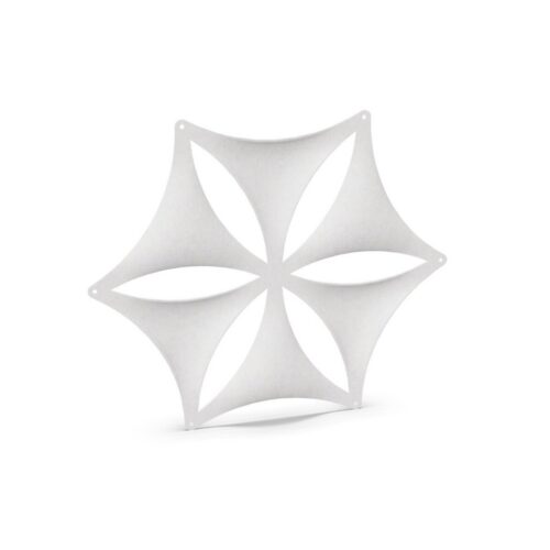 Abstracta Airflake XL Ceiling Baffle Open Core Acoustic Panel