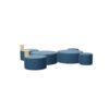 Nowy Styl Tri Ply Pouffe Set 3 Modular Freestanding Pouffe Arrangement