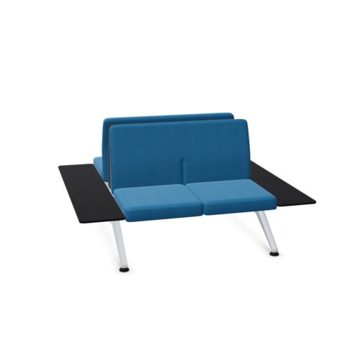 Kusch + Co V-Travel Bench-4 Soft Bbl Back-To Back Four-Seat Bench With