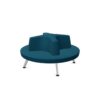Kusch + Co V-Travel Sofa Round Modular Upholstered Sofa