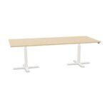 Bralco WE Rectangular Without Electrification Height-Adjustable Desk