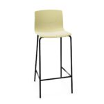 Gaber Slot Fill Barstool Frame Height 78 4-Leg Base Bar Stool