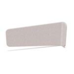 Zilenzio 1800 Short Right Desk-Mounted Side Screen Acoustic Desk Screen
