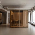 Abstracta Zen Pod Trellis Advanced Acoustic Room Divider room arrangement