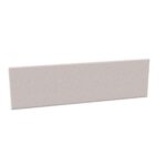 Zilenzio Arched Clamp-Mounted Rounded Corners Acoustic Desk Screen