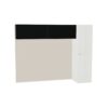 Frezza Desk With Integrated Storage Melamine Desk
