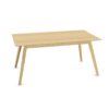 Treku Aise 4-Leg Wooden Legs Meeting Table
