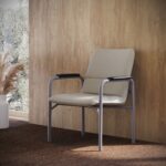 Kusch + Co Baricosi Armchair 4-Leg Frame With Armrests Upholstered Lounge product view