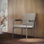 Kusch + Co Baricosi Armchair 4-Leg Frame With Armrests Upholstered Lounge product view