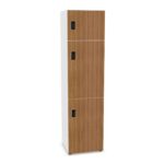 Bralco Aba 3-Compartment Electronic Lock Locker Cabinet