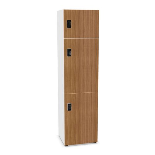 Bralco Aba 3-Compartment Electronic Lock Locker Cabinet