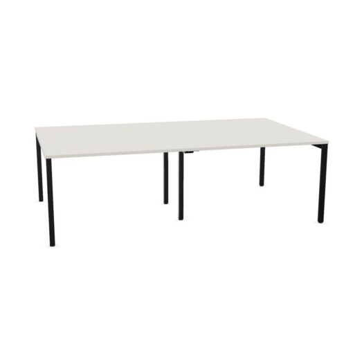 Nowy Styl Bspace Workbench 4U I-Leg RC Fixed-Height Frame 4-Person Bench Desk