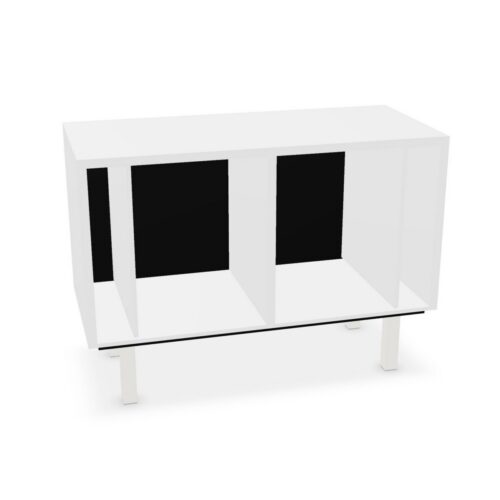 Bralco Credenze 4-Leg Melamine Sideboard