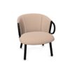 Gaber Cucaracha LB Uph Beech Wooden Legs 4-Leg Upholstered Lounge Chair