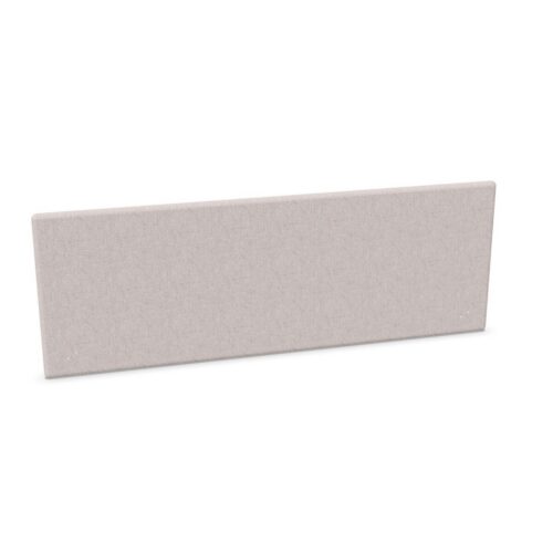 Zilenzio Arched Clamp-Mounted Rounded Corners Acoustic Desk Screen