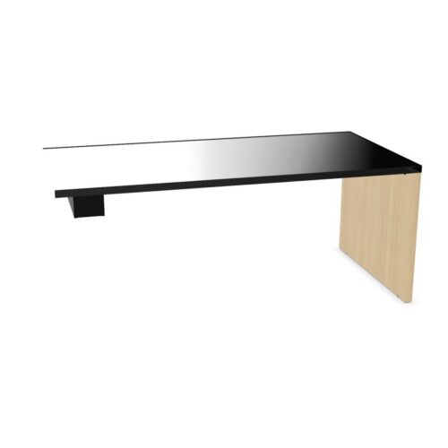 Bralco Sesto Senso Left-Hand With Service Executive Desk