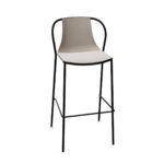 Gaber Kasia Stool H76 4-Leg Upholstered Shell Bar Stool
