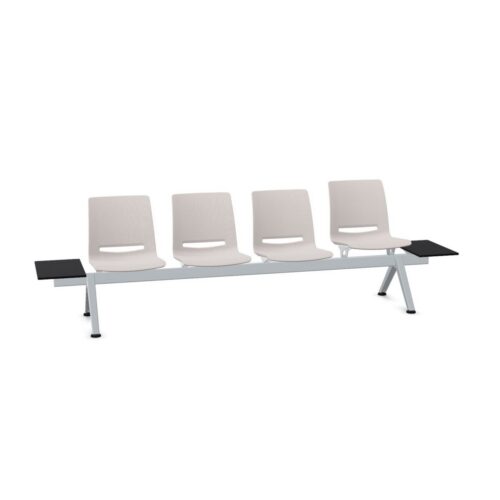Kusch + Co V-Care Bench-4 Prm 4-Seat 4U TE2 Beam Seating
