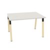 Nowy Styl CS5040 Table A-Leg Lwm Frame Base T1 Plus 4-Leg Rectangular Top
