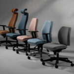 Nowy Styl Bjarg Swivel Chair LB-Uph Back Task Upholstered Low Office Swivel arrangement view