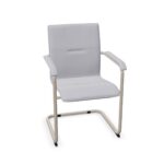 Nowy Styl Rumba Stationary Chair CF Frame Uph Back Cantilever With Armrests