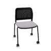 Diemme Match 4-Leg On Casters Mesh Back Conference Chair