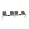 Kusch + Co V-Travel Bench-4 Standard 4-Seat Integrated Tables Beam Seating