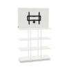 Frezza Phylo W 118 H 198 With Monitor Holder Intermediate Back Panel Bookcase
