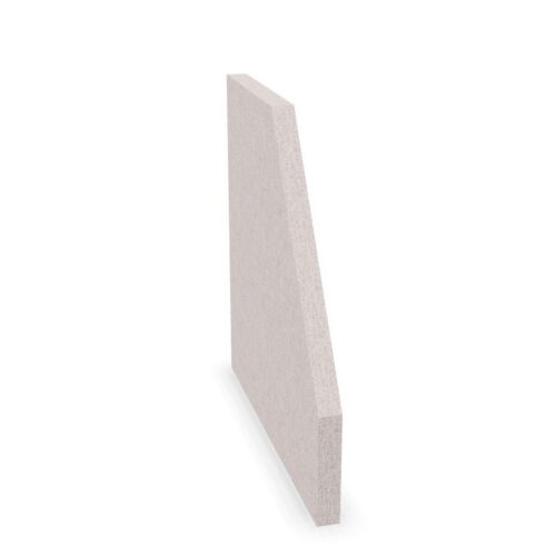 Zilenzio Left Clamp-Mounted Removable Cover Acoustic Desk Screen