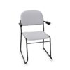 Nowy Styl Vesta-New Cfp Cantilever With Armrests Upholstered Frame Chair
