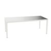 Frezza Alplus 4-Leg Glass Top Office Desk