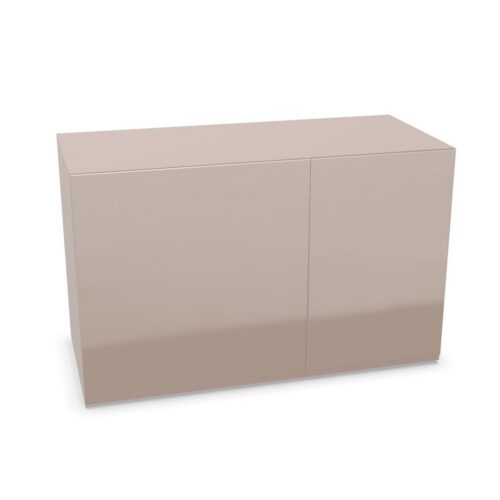 Frezza Glass-Door With Top Storage Cabinet