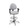 Nowy Styl Smart RB-CR ST02-CR GTP27 With Armrests Upholstered Counter Swivel
