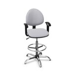 Nowy Styl Smart RB-CR ST02-CR GTP27 With Armrests Upholstered Counter Swivel