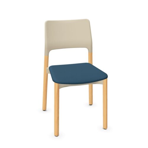 Kusch + Co Arn Frame Chair 4L Lgw Uph 4-Leg Upholstered Frame Chair