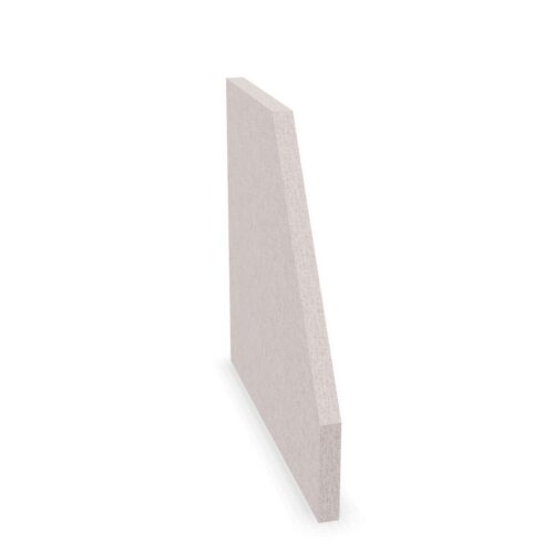 Zilenzio 30-0707 BR Desk-Mounted Clamp Mounted Acoustic Desk Screen