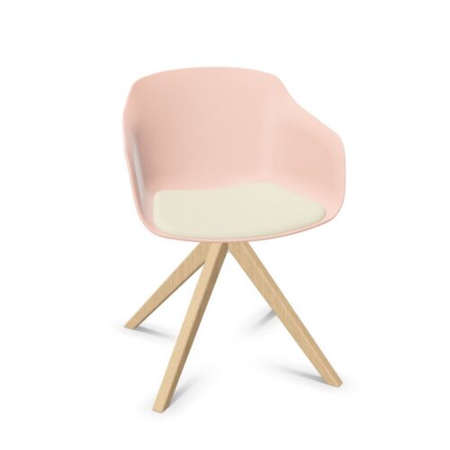 Gaber Dame 4-Leg Swivel Base Conference Chair