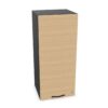 Bralco Freestanding Wood Doors Storage Cabinet