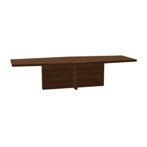 Frezza Barrel-Shaped Veneer Top Meeting Table