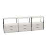 Nowy Styl Aplo Cabinet 2OH 3C 3-Column Shelving Open Cabinet